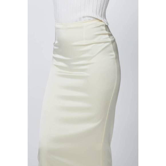 NEW GEORGIA ALICE floor length skirt in butter - Picture 4 of 6